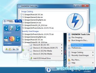 Daemon Tools Lite ekran görüntüsü