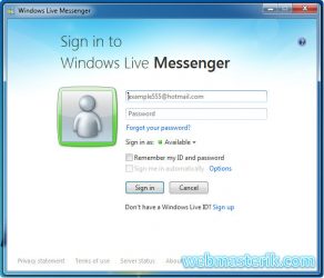 Windows Live Messenger MSN ekran görüntüsü