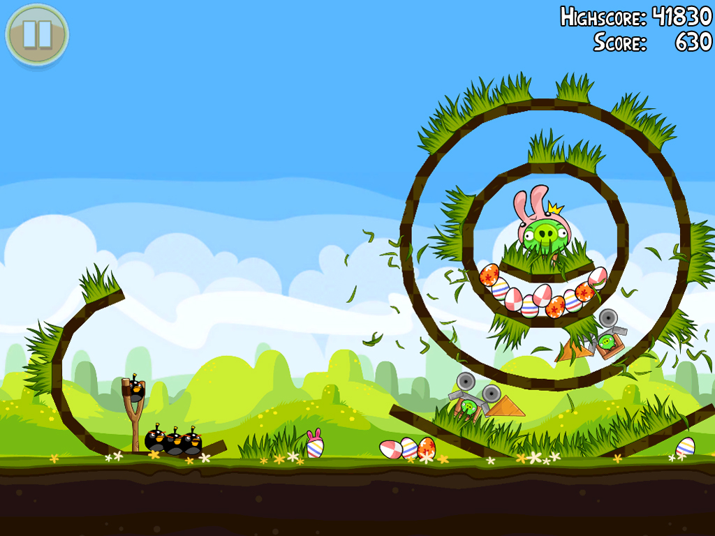 Скриншот в Angry Birds Seasons