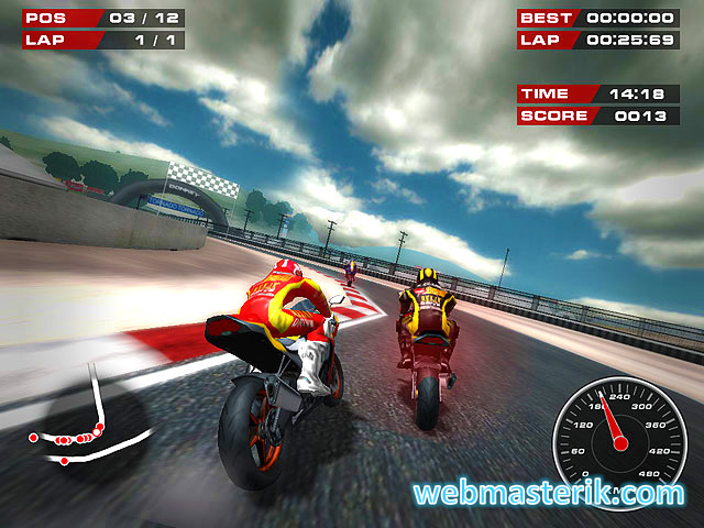 Скриншот в Superbike Racers