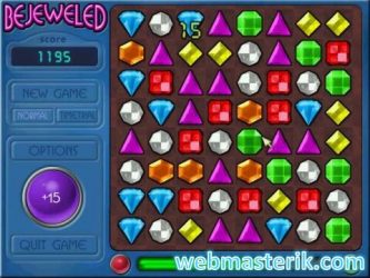 Bejeweled ekran görüntüsü