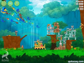Angry Birds Rio ekran görüntüsü