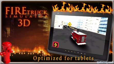 Fire Truck Simulator 3D ekran görüntüsü