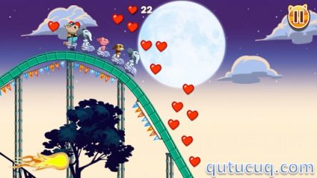 Nutty Fluffies Rollercoaster ekran görüntüsü