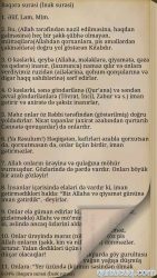 Azərbaycanca Quran ekran görüntüsü