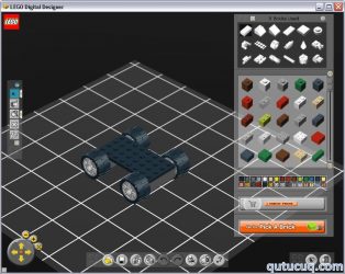 LEGO Digital Designer ekran görüntüsü