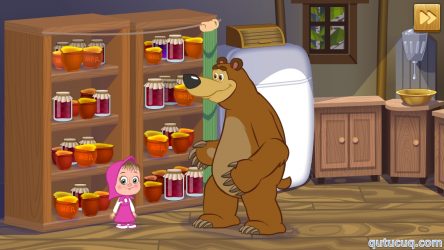 Маша и Медведь: Мороженое ekran görüntüsü