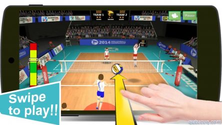 Volleyball Champions 3D ekran görüntüsü