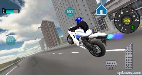 Fast Motorcycle Driver 3D ekran görüntüsü