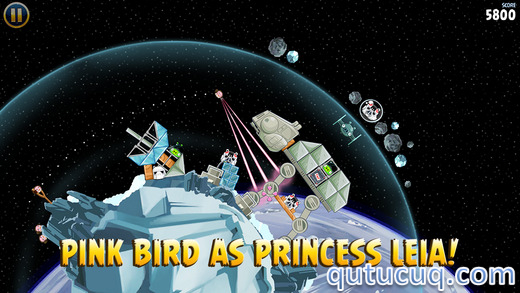 Скриншот в Angry Birds Star Wars