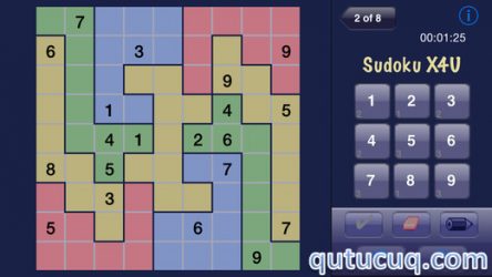Sudoku X4U ekran görüntüsü