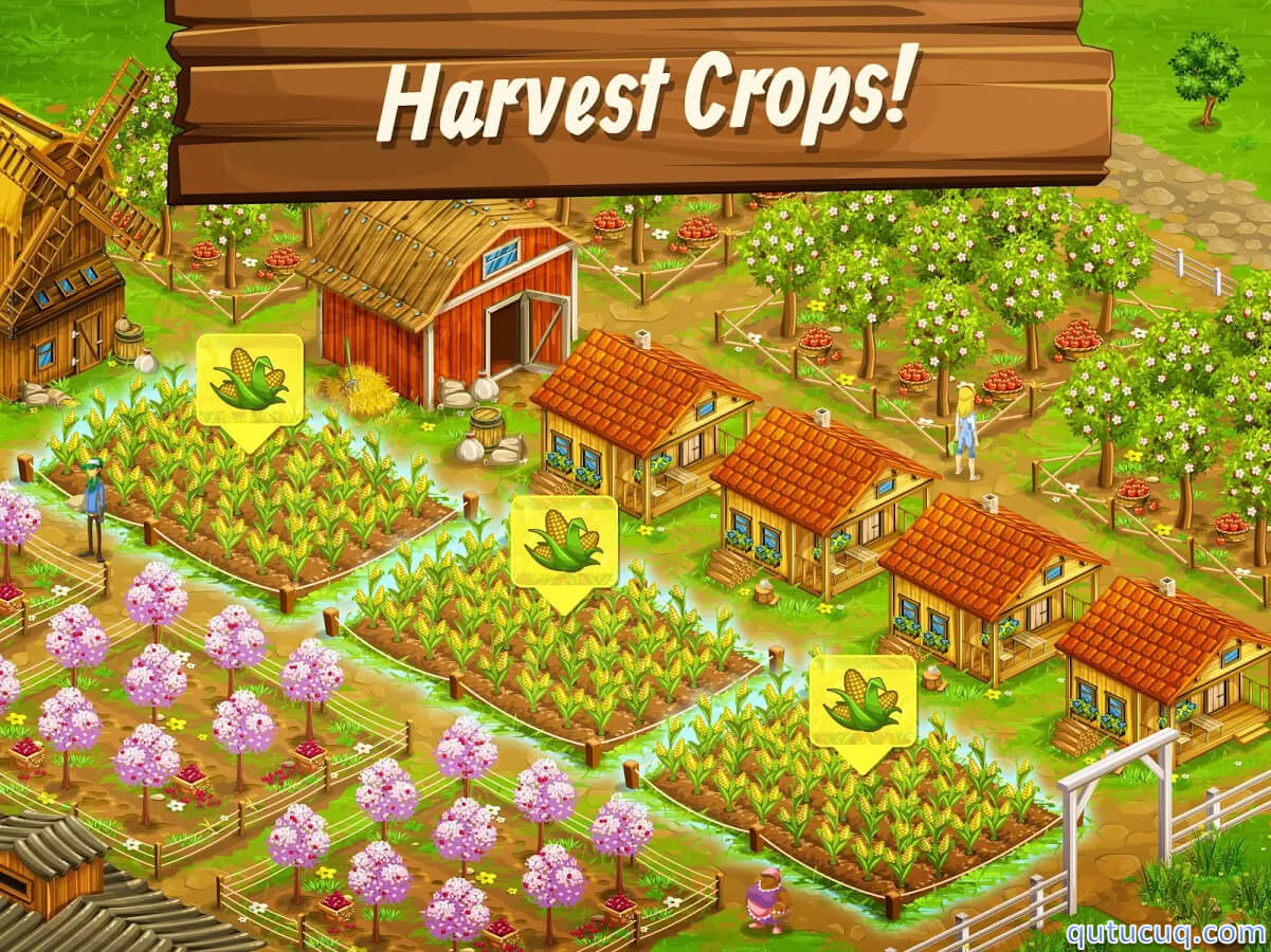 on big farm mobile harvest market get more orders