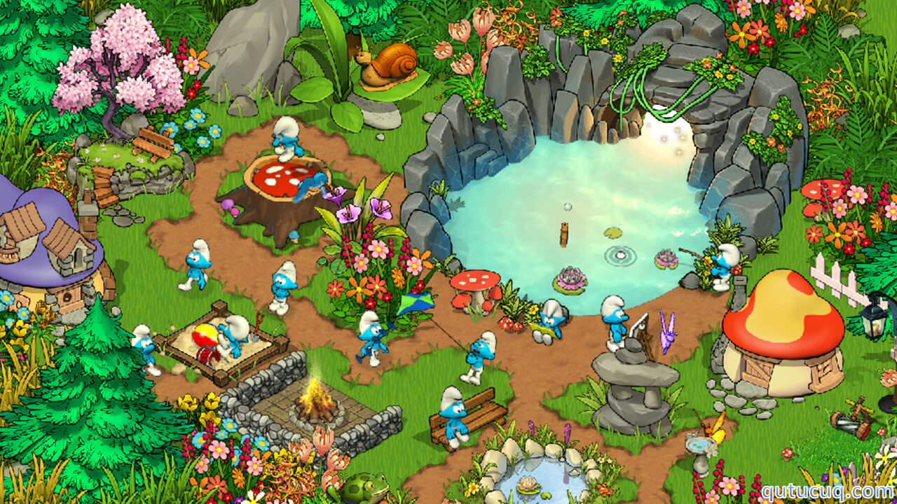 smurfs village and the magical meadow