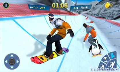 Snowboard Master 3D ekran görüntüsü