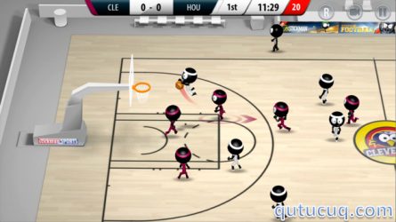 Stickman Basketball 2017 ekran görüntüsü