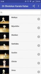 26 Shotokan Karate Katas ekran görüntüsü