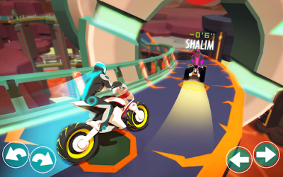 Gravity Rider: Extreme Balance Space Bike Racing ekran görüntüsü